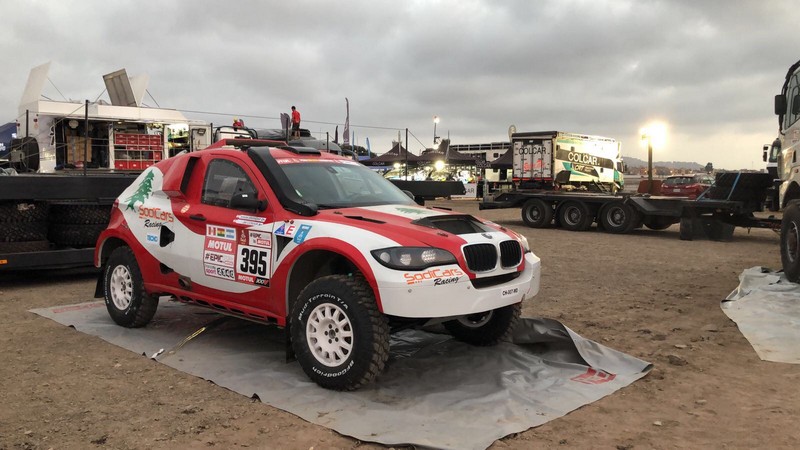 Dakar Lebanon Team getting ready in Lima-Peru